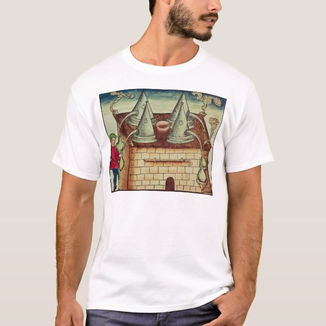 Metoder av destillation t-shirt (Framsida)