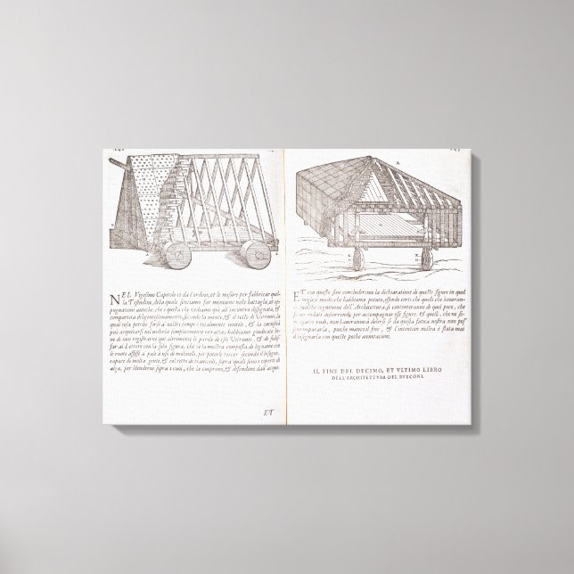 Metoder för transport av prefabricerat tak till canvastryck (Framsida)