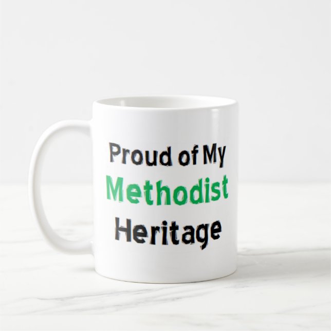 metodistiskt arv kaffemugg (Vänster)