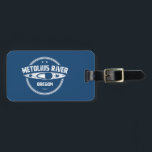 Metoliusfloden Oregon Kayaking Bagagebricka<br><div class="desc">Floden Metolius bubblar ut från marken nära Black Butte,  inte långt från Sisters,  Oregon,  och har ett jämnt årsflöde för paddling och kajakpaddling som kommer från en frisk akvifer uppströms.</div>