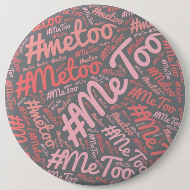 #Metoo-rörelseknappar - Anpassa dina egna presenta Knapp (Framsida)