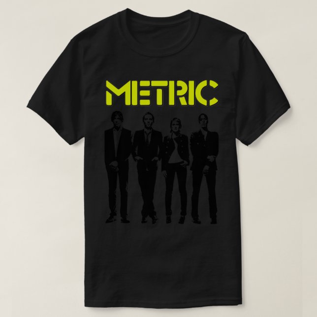 Metric Classic T-Shirt (Design framsida)