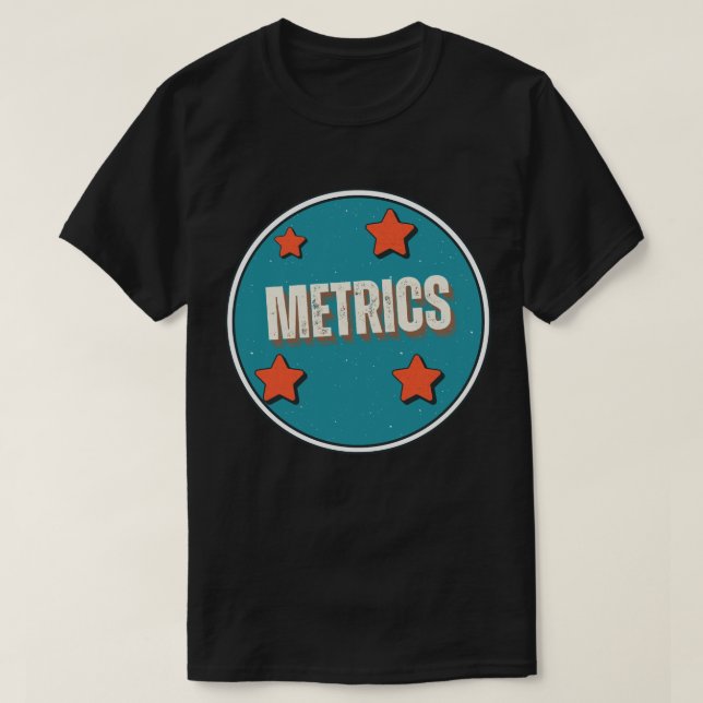 Metrisk T Shirt (Design framsida)