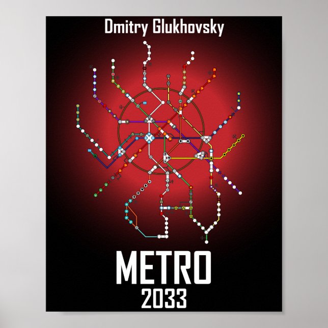 Metro 2033 poster (Framsidan)
