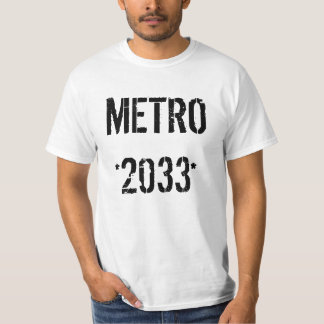 METRO 2033 T SHIRT