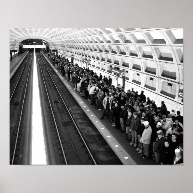 Metro B&W 11x14 Poster (Framsidan)