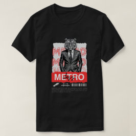 Metro Class: El Look del Tigre en Traje T Shirt