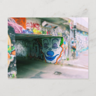Metro Graffiti - Milano, Italien Vykort