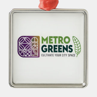 Metro Greens Urban Farming T-Shirt | Stadsträdgård Julgransprydnad Metall