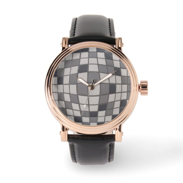 METRO | läder manar watch | m3galleryStudio Armbandsur (Framsida)