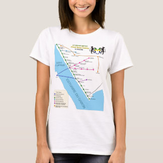 Metro Libreville Gabon för damt-skjorta OBO T-shirt