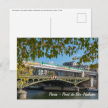 Metro på Bir-Hakeim bridge- Paris, Frankrike