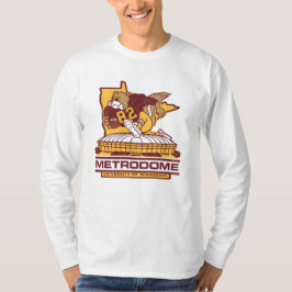 Metrodome Retro Gopher Fotboll T-Shirt