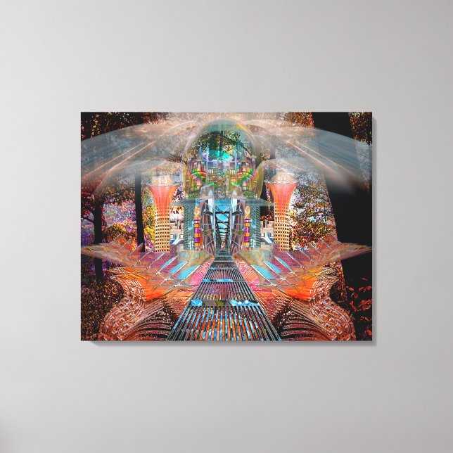 MetroForest Wrapped Canvas (Framsida)