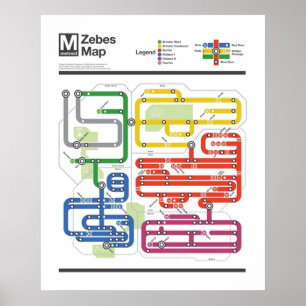 Metroid Metro NES Kartor Series Poster