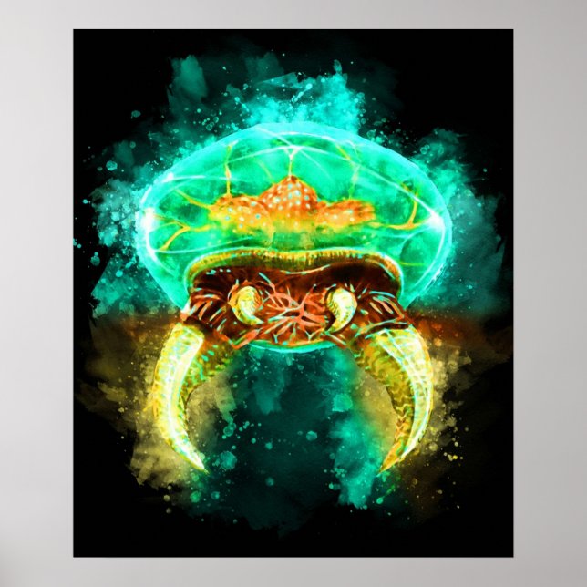 Metroid Prime Tallon Metroid Poster (Framsidan)