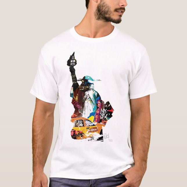 MetroNew York City utslagsplats Tee Shirt (Framsida)