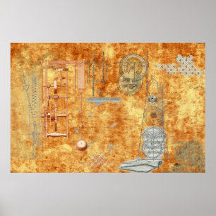 Metronome Story, Time och Tempo Poster