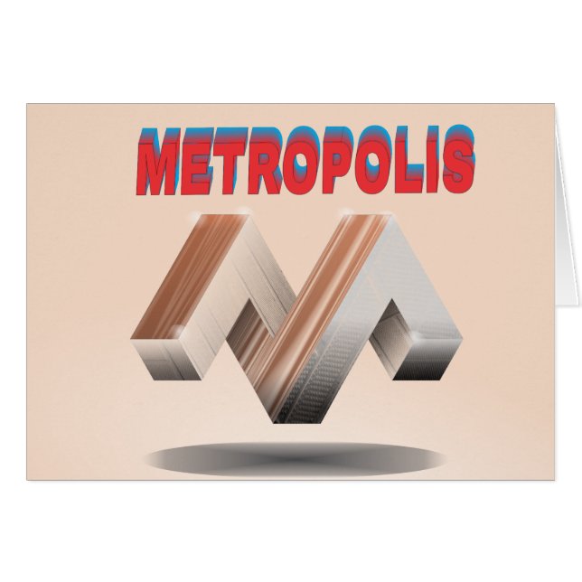metropol 1 hälsningskort (Framsidan Horizontal)