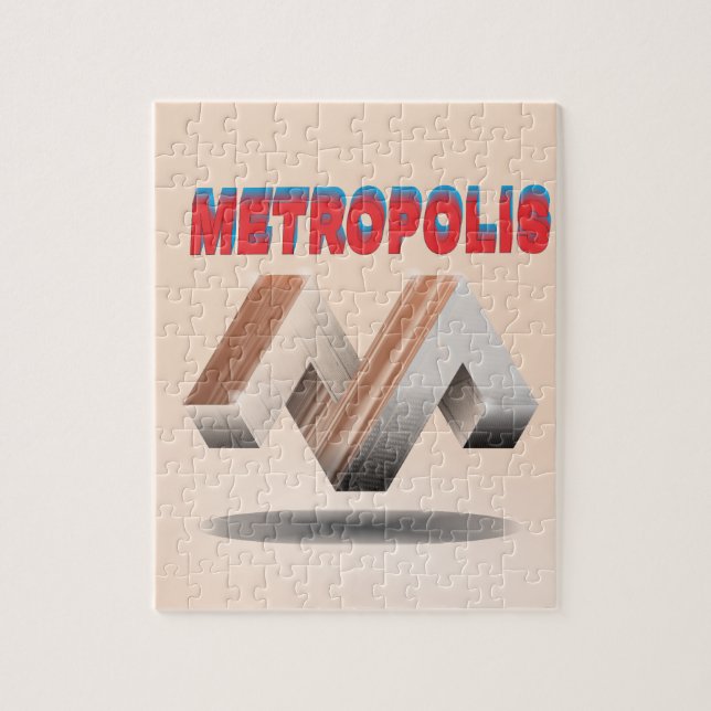 metropol 1 pussel (Vertikal)