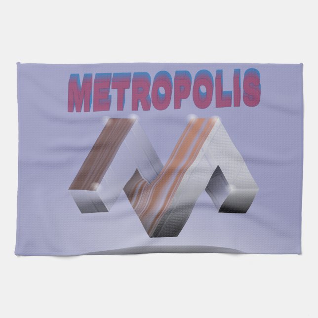 metropol kökshandduk (Horisontell)