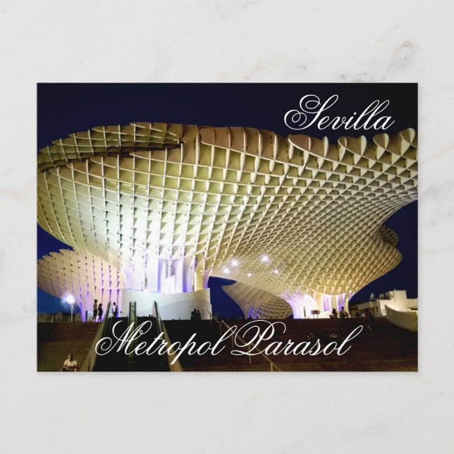 Metropol Parasol, Sevilla Vykort (Framsida)