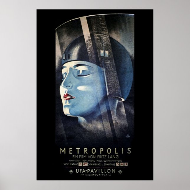 Metropolis 1927 poster (Framsidan)