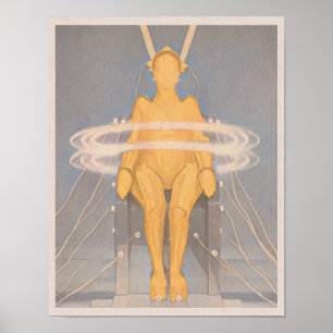 Metropolis (1927) - The Maschinenmensch Art Print Poster