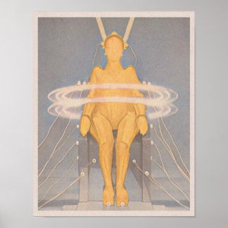 Metropolis (1927) - The Maschinenmensch Art Print Poster