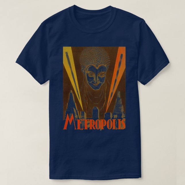 Metropolis Cult Film T Shirt (Design framsida)