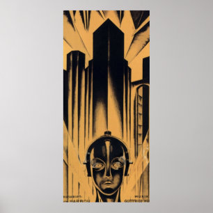 Metropolis Fritz Lang-film Poster
