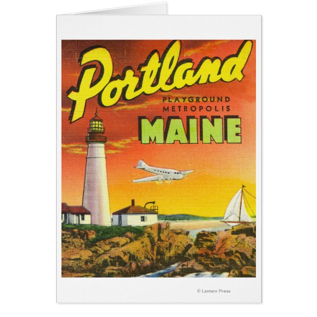 Metropolis i lekplatsen hälsningskort (Framsidan)