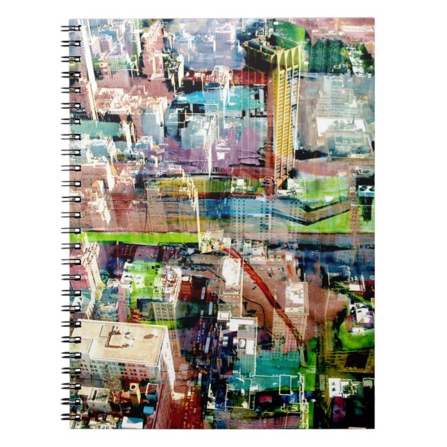 Metropolis II Anteckningsbok Med Spiral (Framsidan)