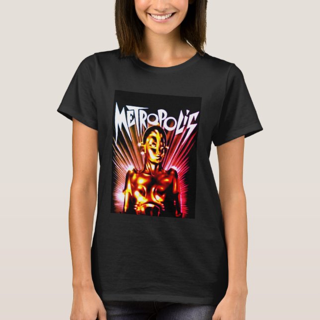 Metropolis OG Graphic Tee, Classic New World Order T Shirt (Framsida)