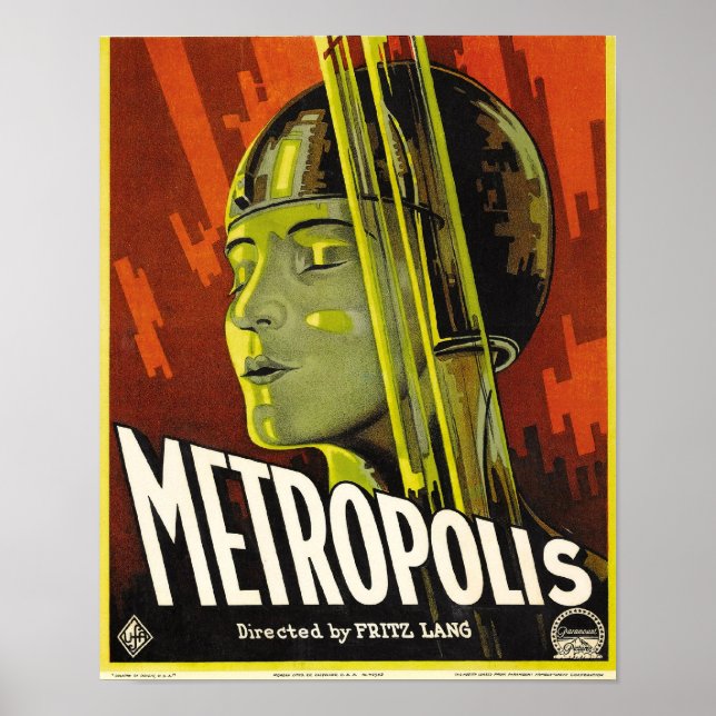 Metropolis Poster (Framsidan)