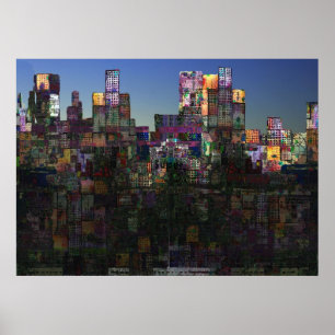 "Metropolis" Skriv ut Poster