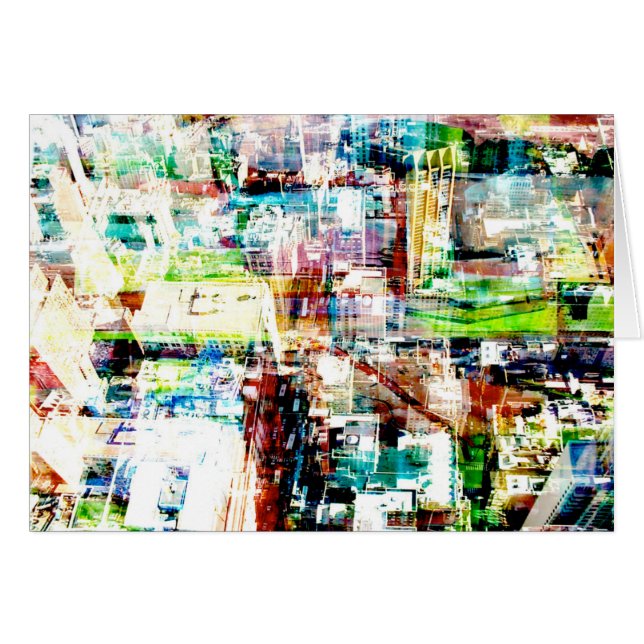 Metropolis VI Hälsningskort (Framsidan Horizontal)