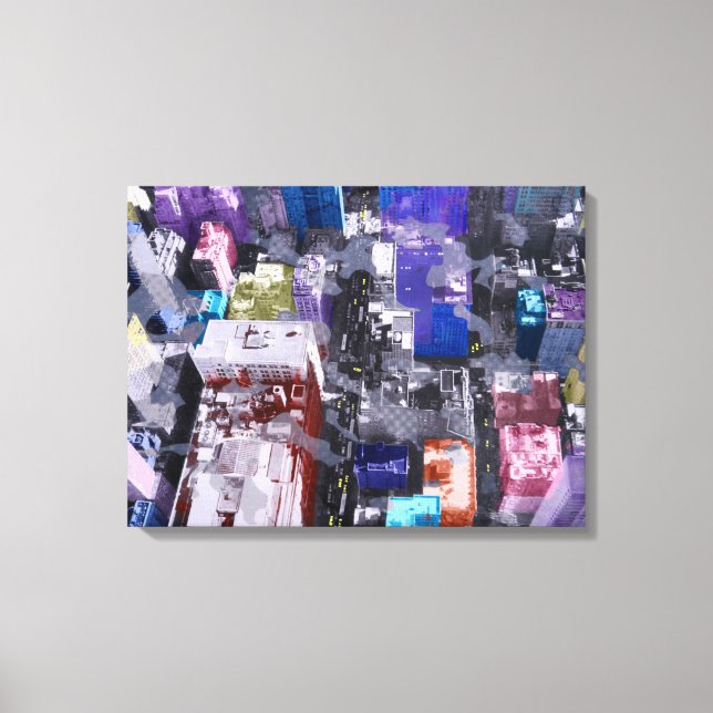 Metropolis VIIII Canvastryck (Framsida)