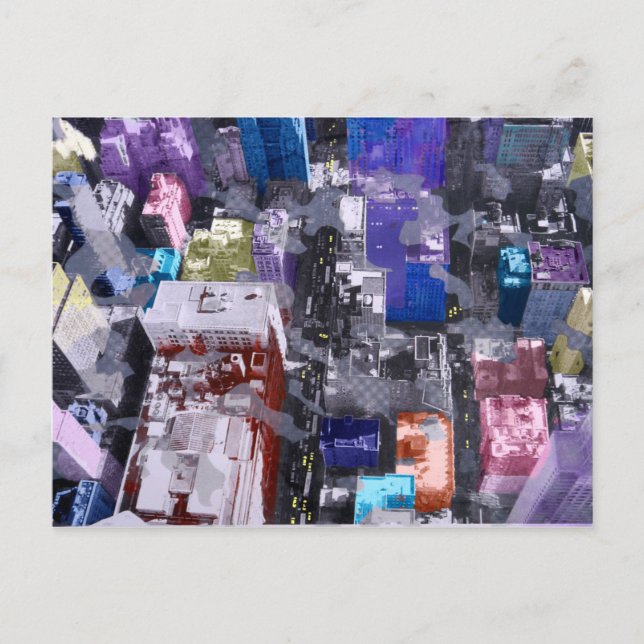 Metropolis VIIII Vykort (Framsida)