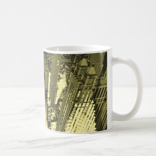 Metropolisdropp Kaffemugg (Höger)
