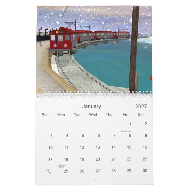 Metropolisen genomreser kalendern för 2015 stänger kalender (Jan 2027)