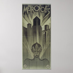 Metropolisfilmaffisch 1927 poster