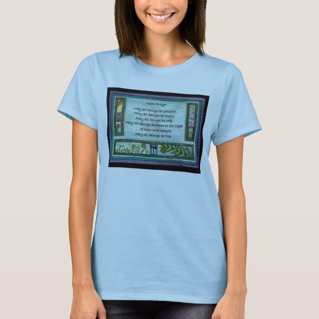 Metta bön t-shirt (Framsida)