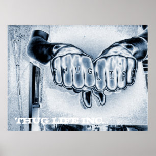 METTALISKT THUG LIFE, THUG LIFE INC. POSTER