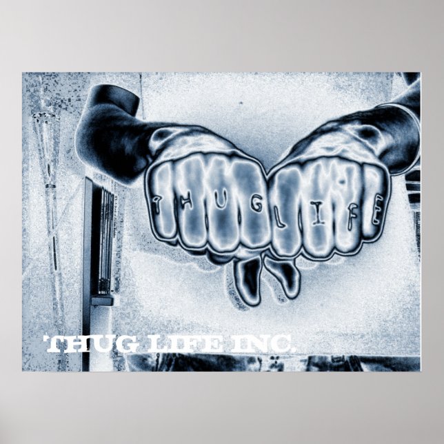 METTALISKT THUG LIFE, THUG LIFE INC. POSTER (Framsidan)