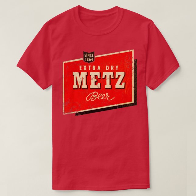 Metz Beer T Shirt (Design framsida)