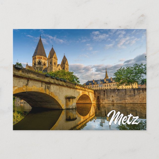 Metz, Frankrike Vykort (Framsida)