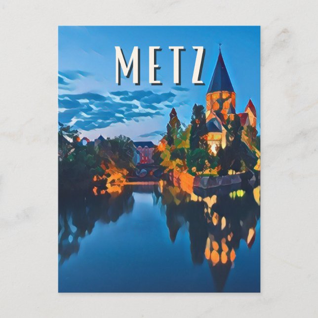 Metz Photo Vintage  Vykort (Framsida)
