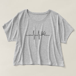 Meu Coração bate por Gato Tee