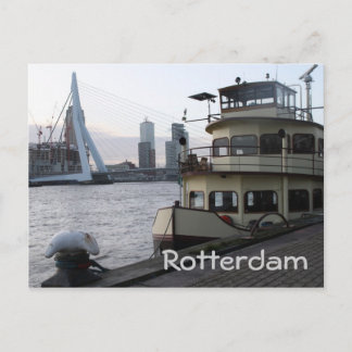 Meuse River, Rotterdam Vykort